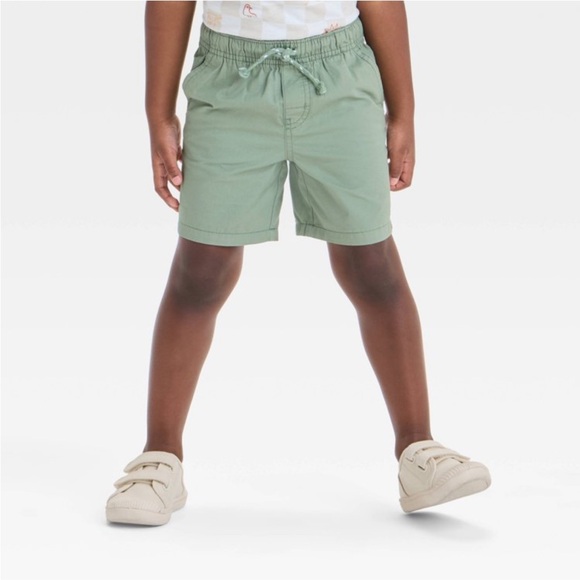 Cat & Jack Other - Cat & Jack Light Green Drawstring Shorts